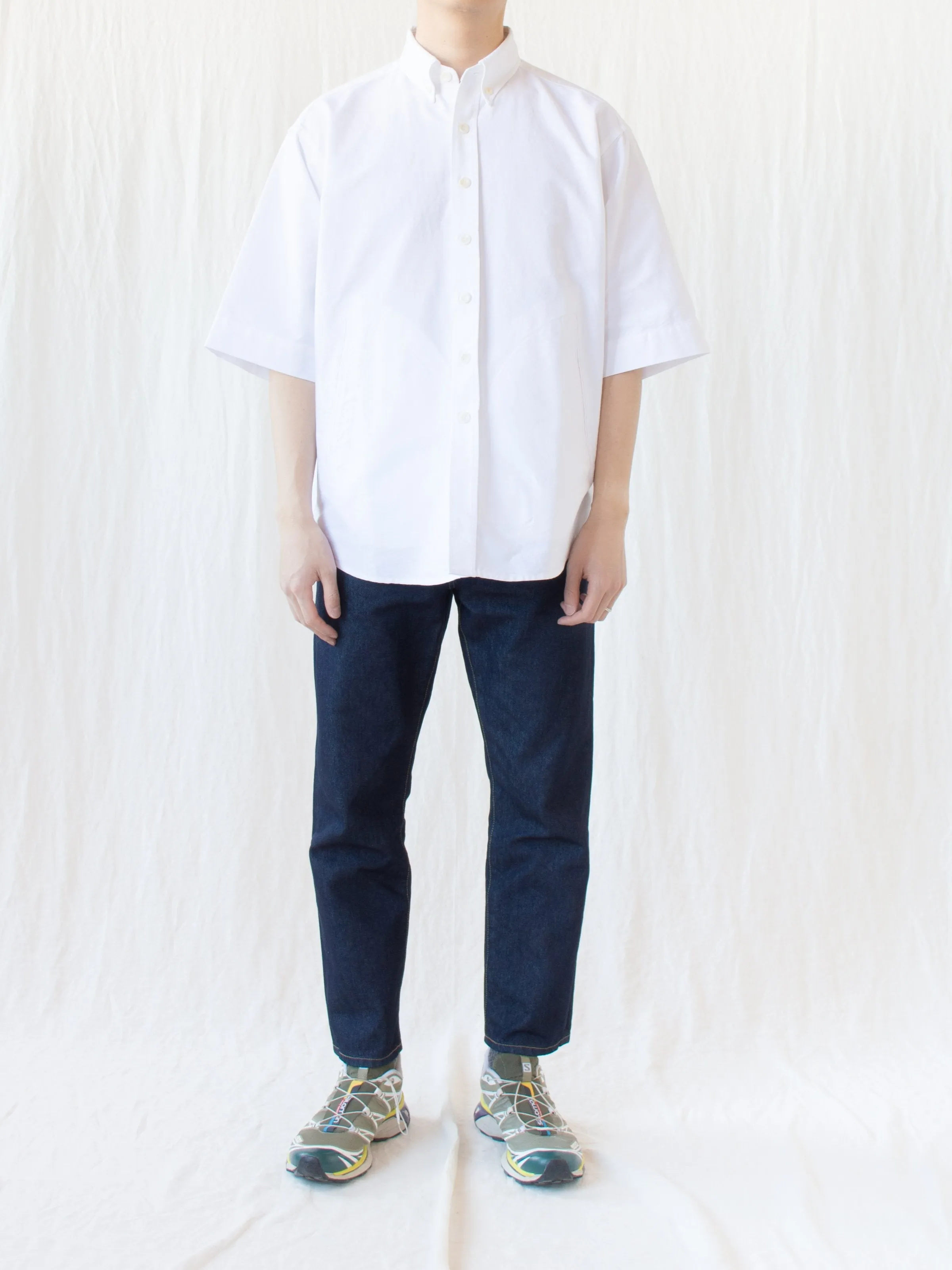 Heavy Oxford Relaxed Button Down Shirt