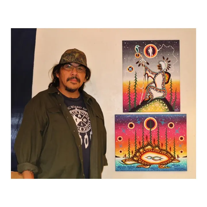 Indigenous Artist Collection:  James Jacko Tree of Life Water Bottle and Sleeve