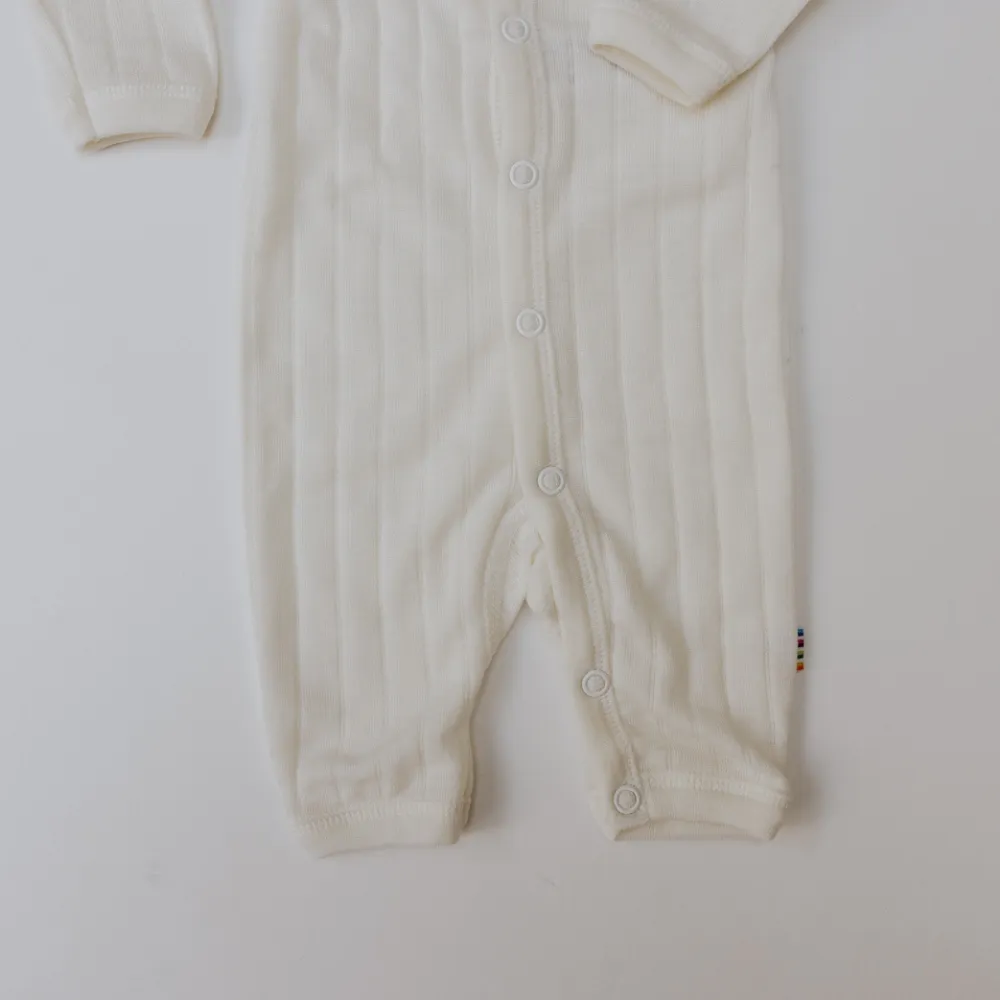 Jumpsuit - Wool & Silk - Natural
