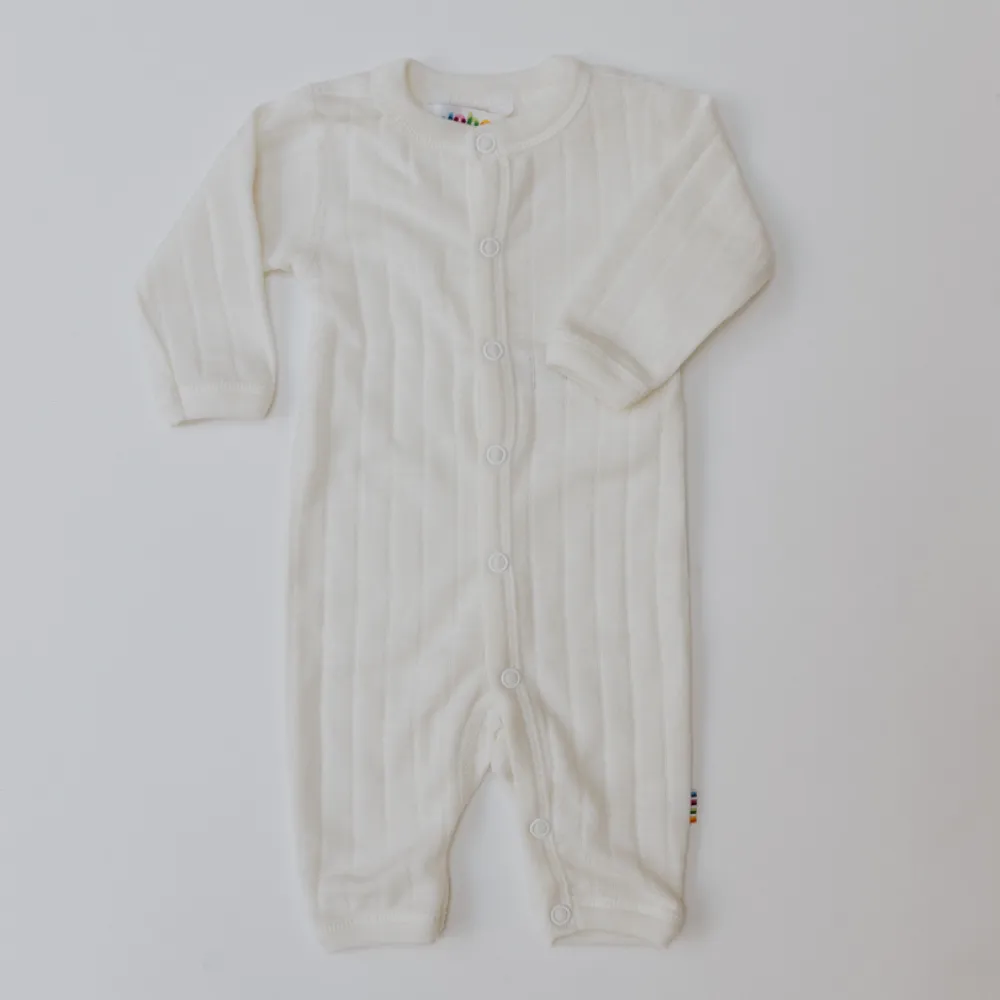 Jumpsuit - Wool & Silk - Natural