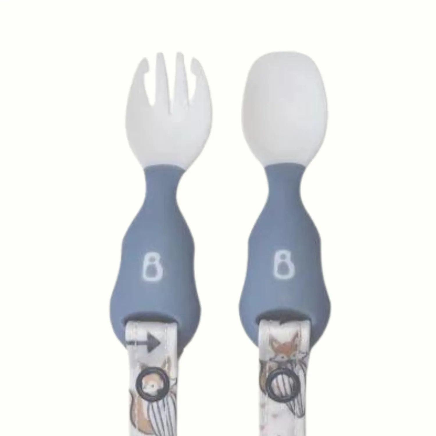Long Sleeve Coverall & Attachable Handi Cutlery Bundle Arctic Adventure White