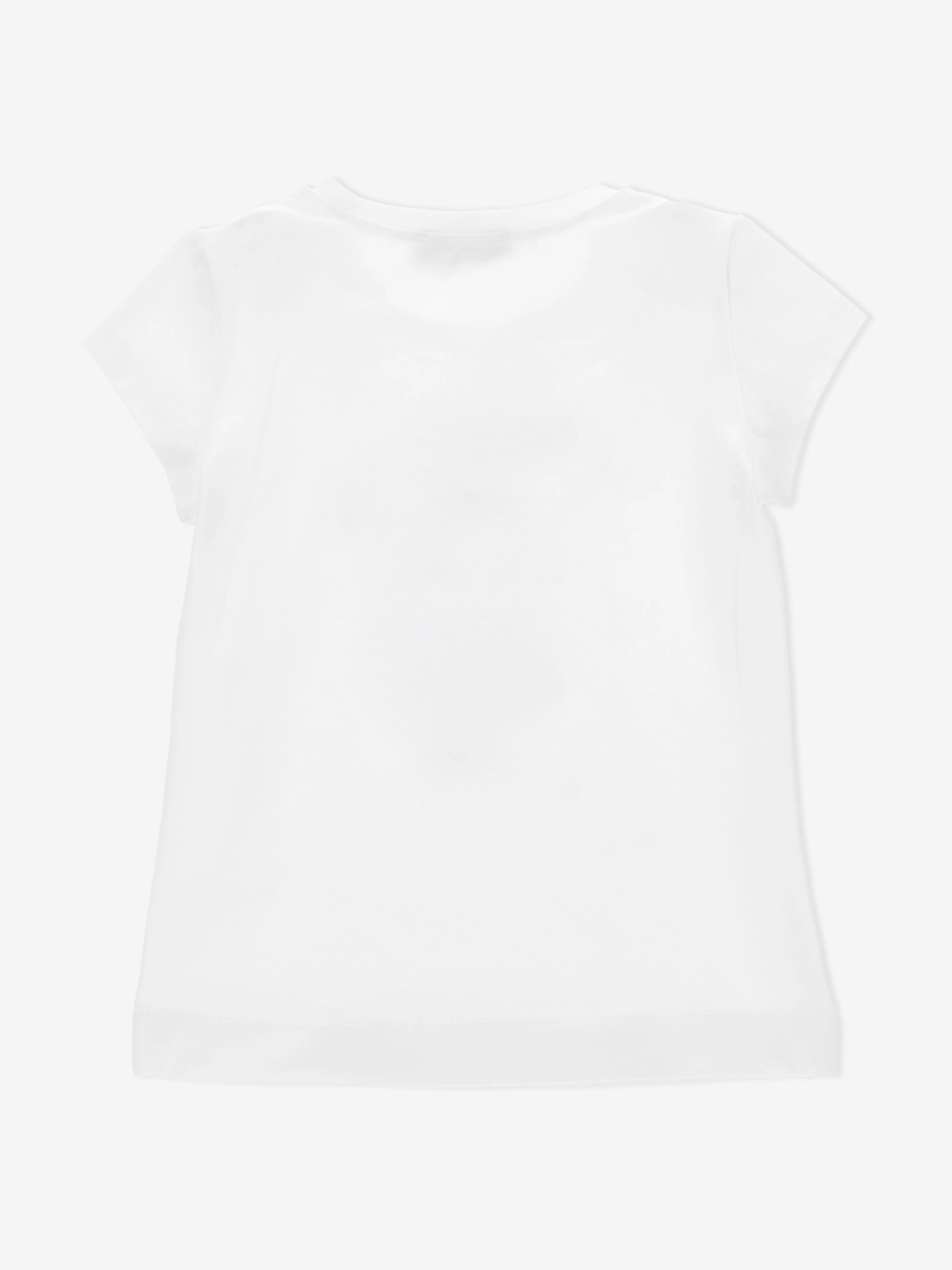 Monnalisa Girls Donald Duck T-Shirt in White
