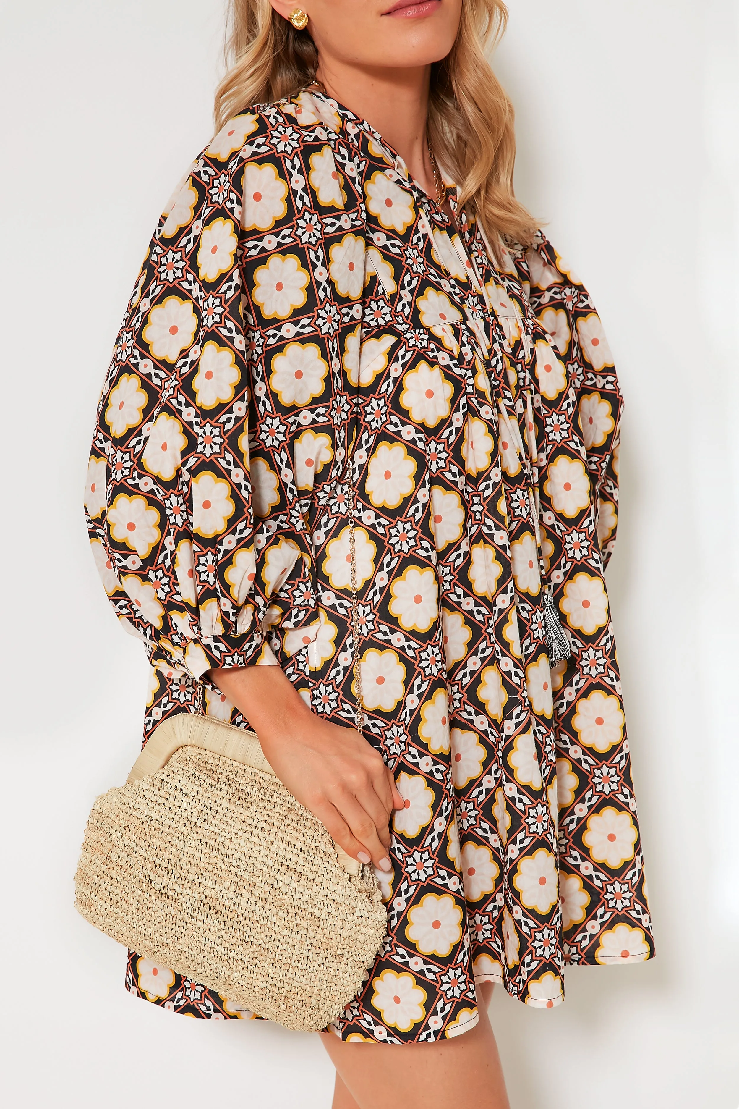 Natural Beverly Clutch