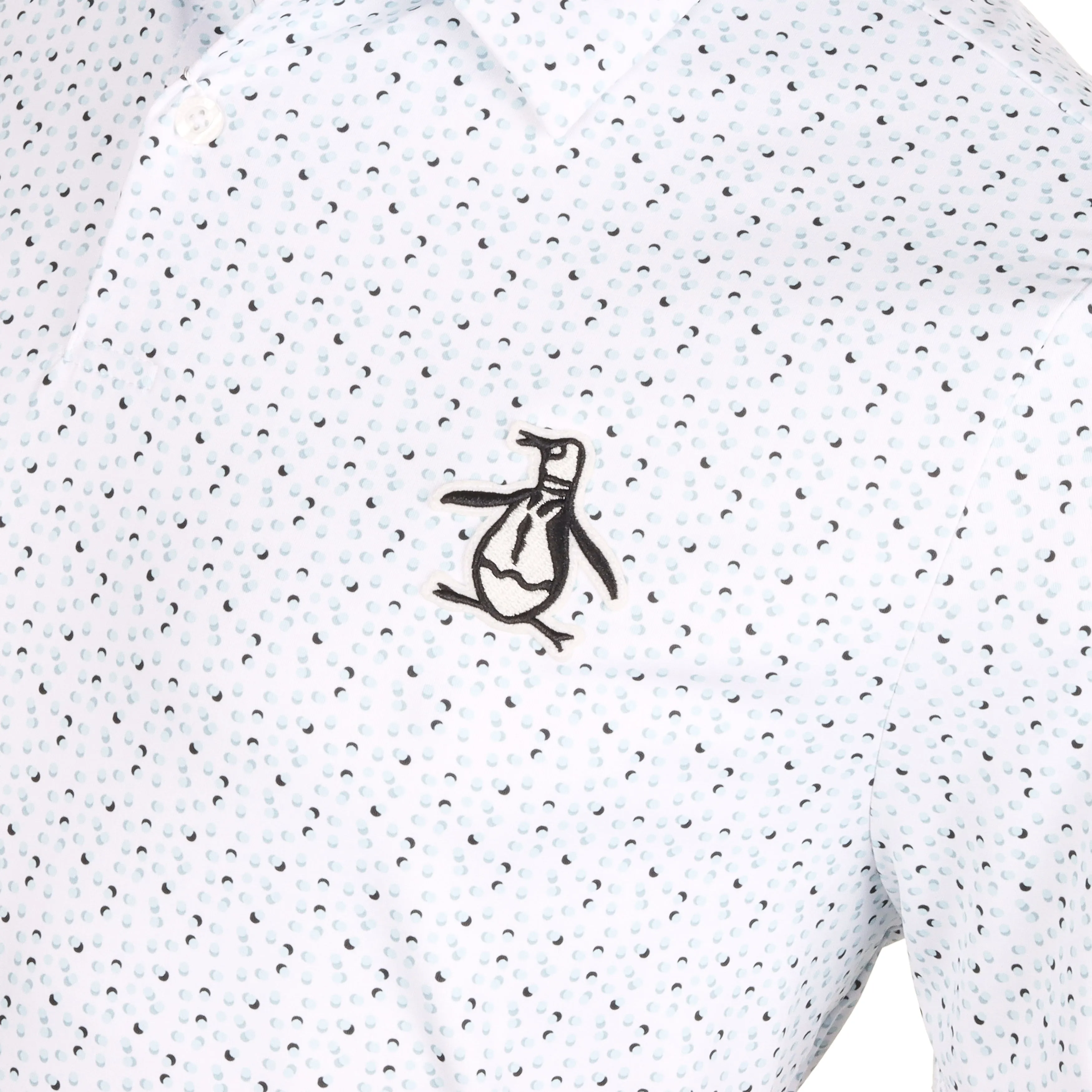 Original Penguin Golf All Over Ball Print Polo Shirt