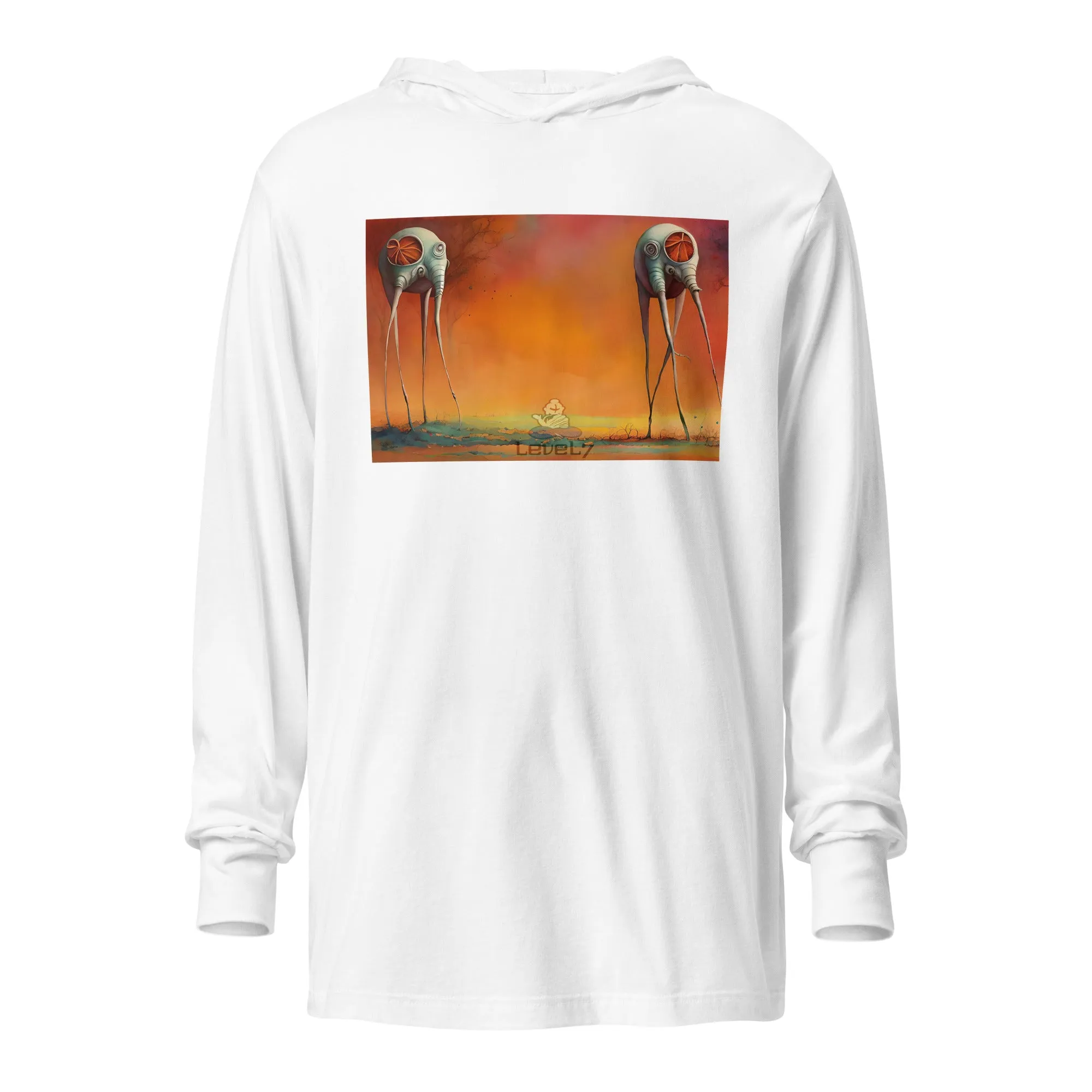 Peaceful Place Men's Hooded long-sleeve tee