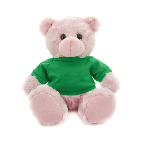 Personalized Pink Bear 11"