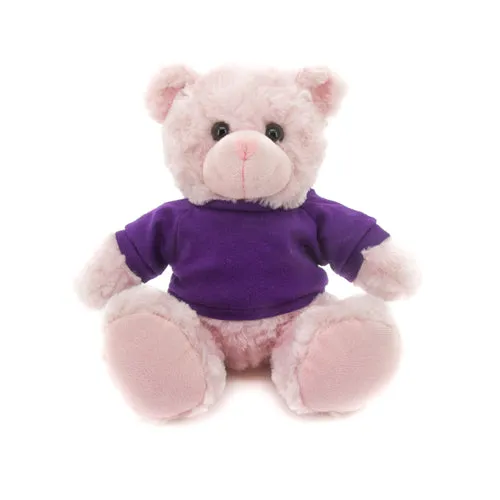 Personalized Pink Bear 11"