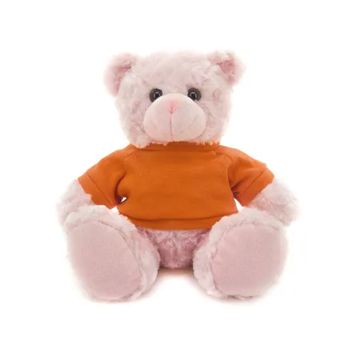 Personalized Pink Bear 11"