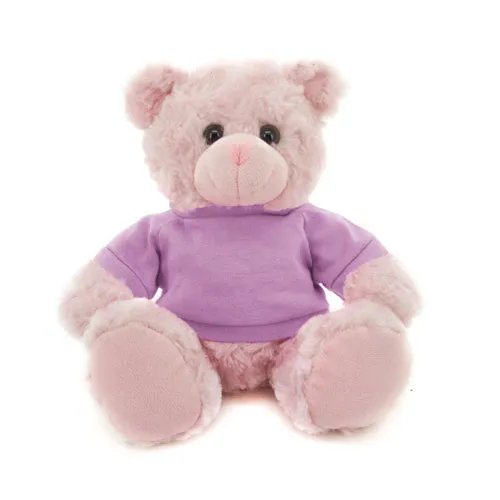 Personalized Pink Bear 11"