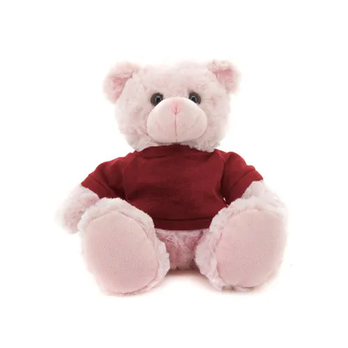 Personalized Pink Bear 11"