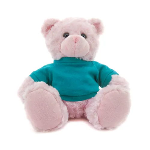 Personalized Pink Bear 11"