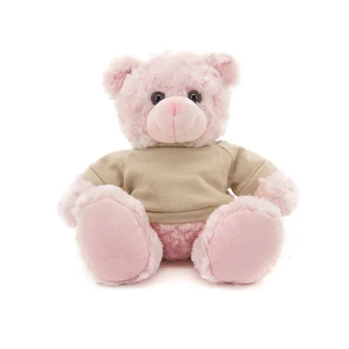 Personalized Pink Bear 11"