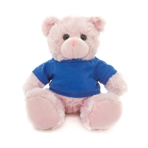 Personalized Pink Bear 11"