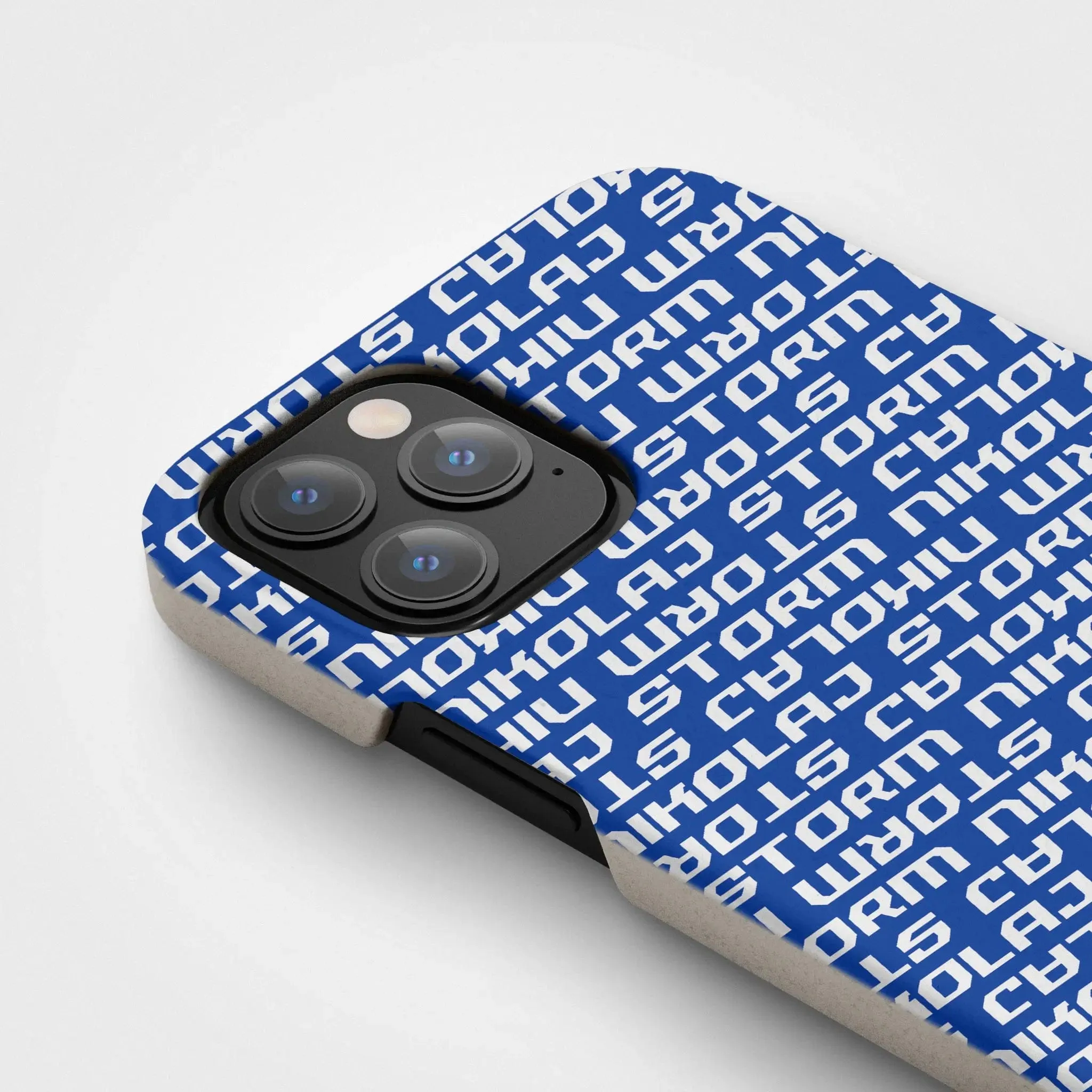Plant-based phone case, Nikolaj Storm | Logo