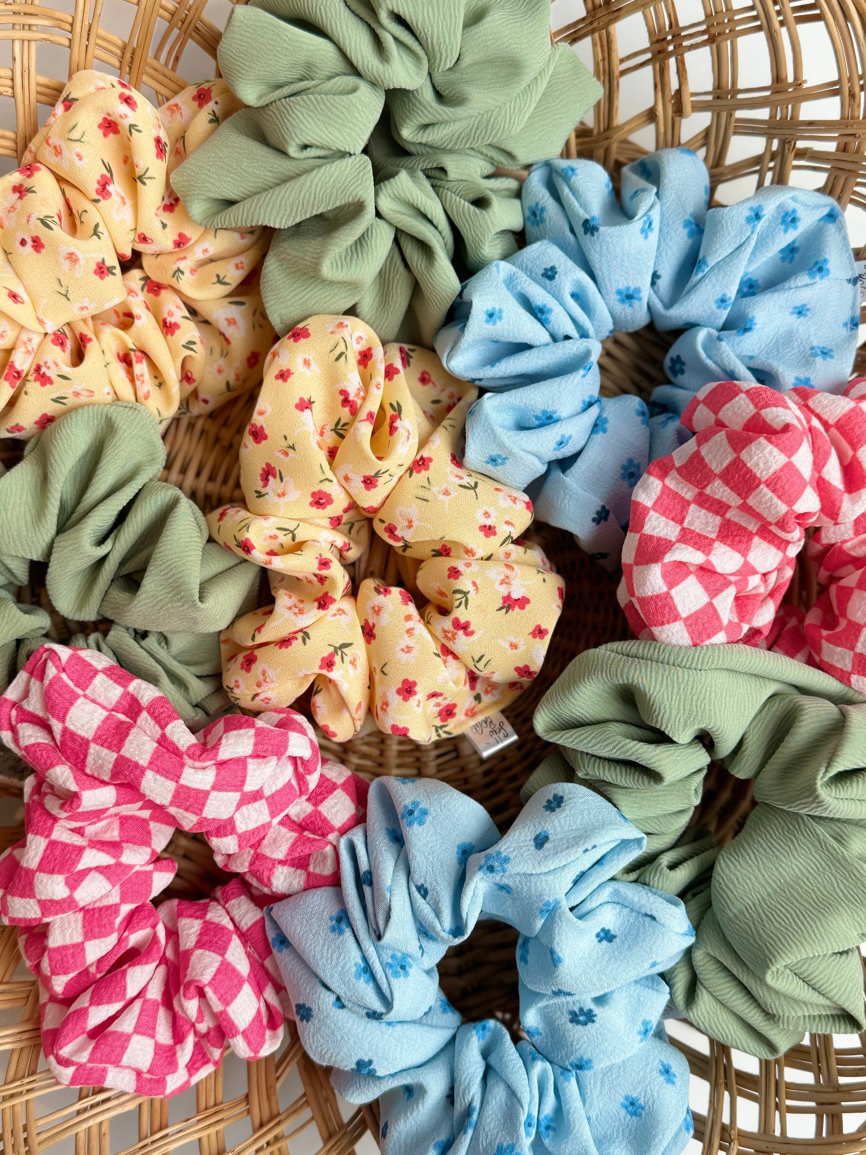 Pretty in Pink Scrunchie