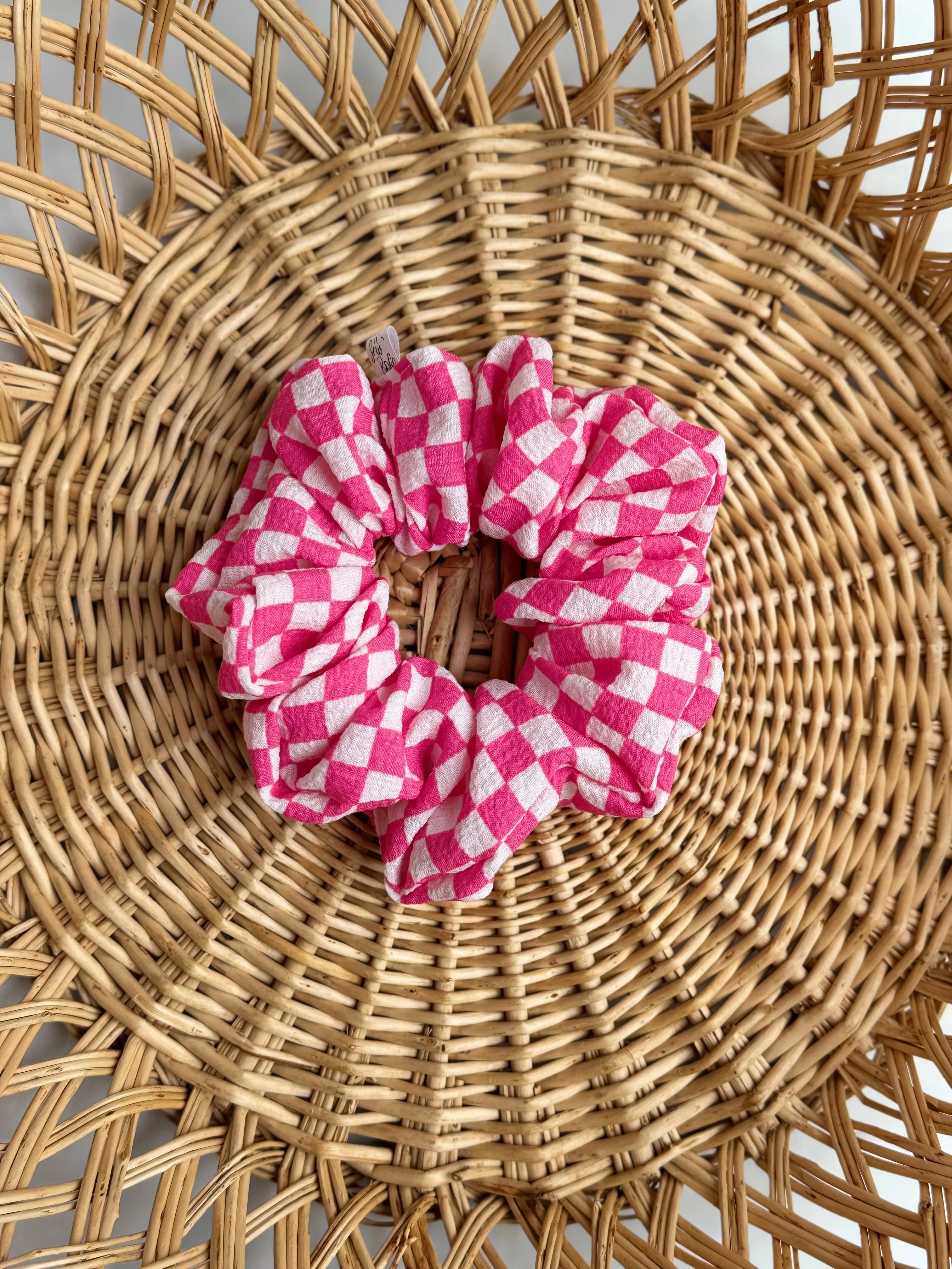 Pretty in Pink Scrunchie