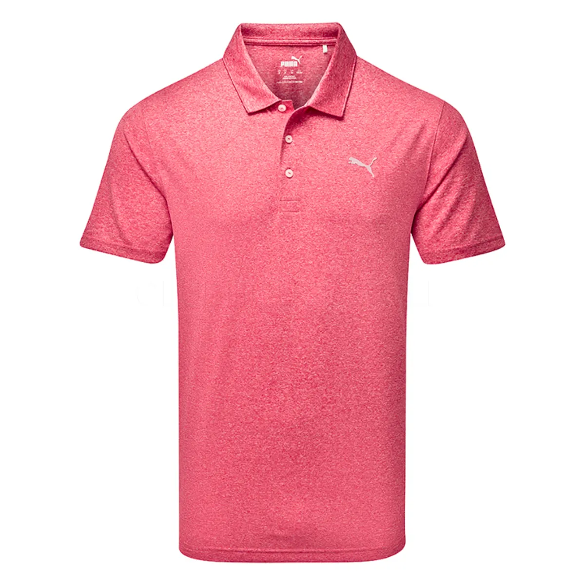 Puma Performance Mens Icon Heather Golf Polo T-shirt (US Size)