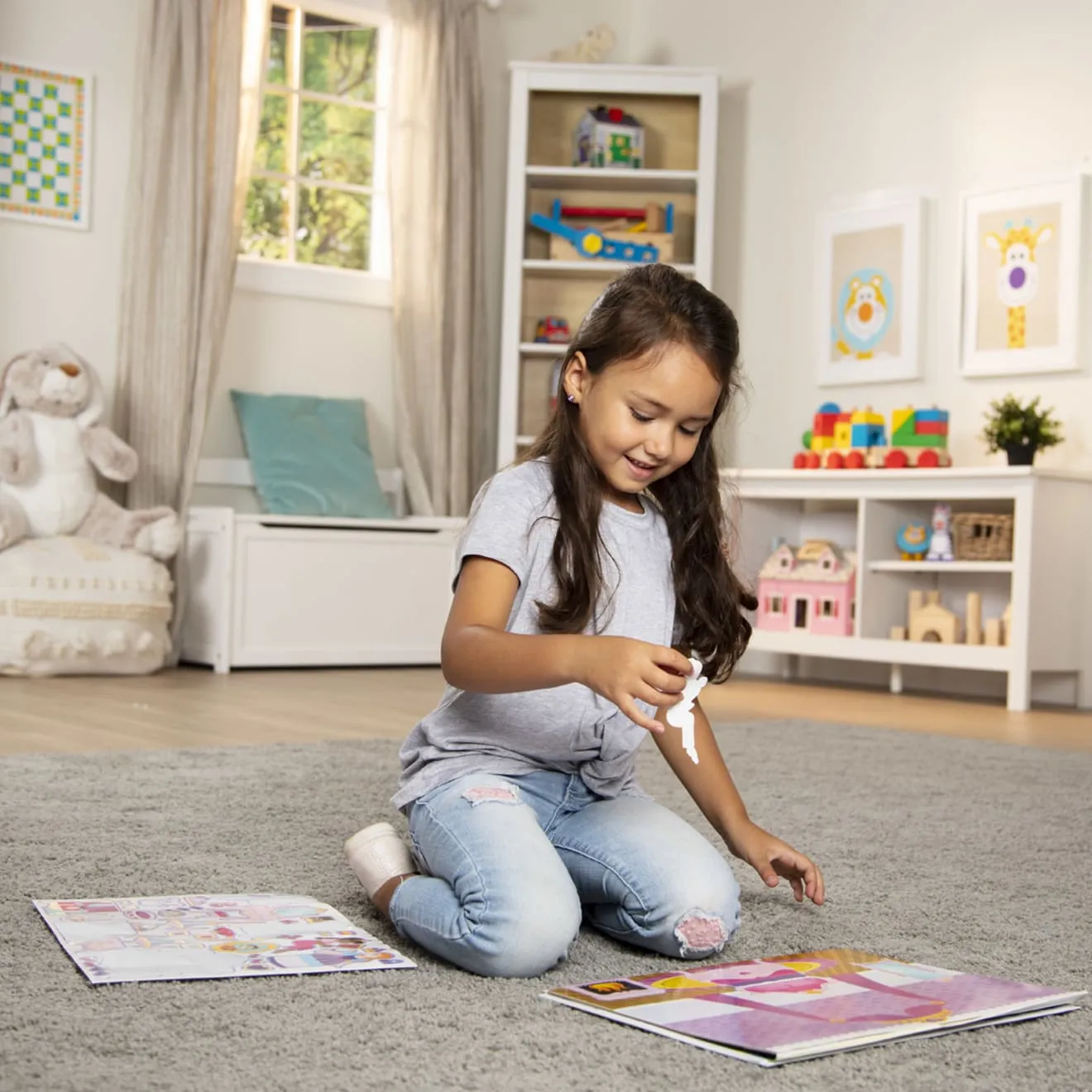 Reusable Sticker Pad Bundle - Fairy, Princess, Dress-Up, and Play House