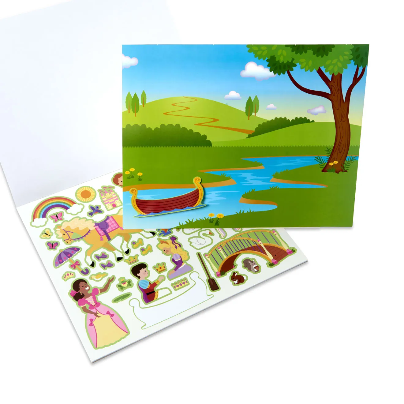 Reusable Sticker Pad Bundle - Fairy, Princess, Dress-Up, and Play House