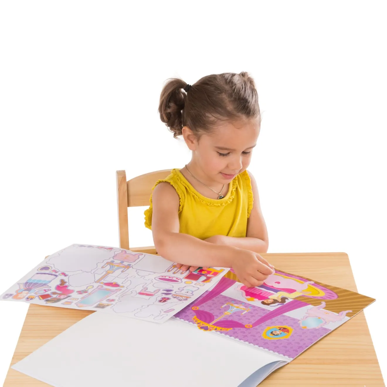 Reusable Sticker Pad Bundle - Fairy, Princess, Dress-Up, and Play House