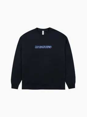 Ritz Long Sleeve T-Shirt Dark Navy