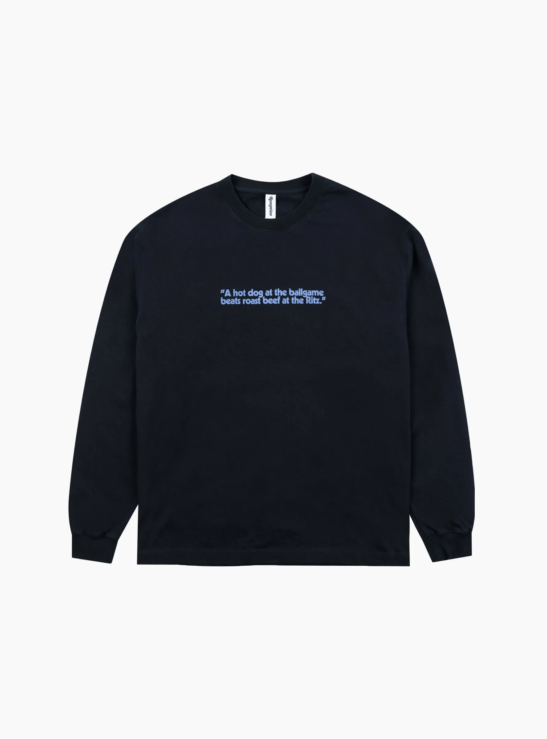 Ritz Long Sleeve T-Shirt Dark Navy