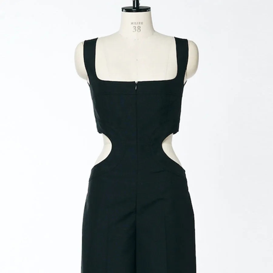 SALE 40%OFF ! <br/>【FETICO/フェティコ】<br>CUT-OUT BUSTIER JUMPSUIT <br>FTC242-0804