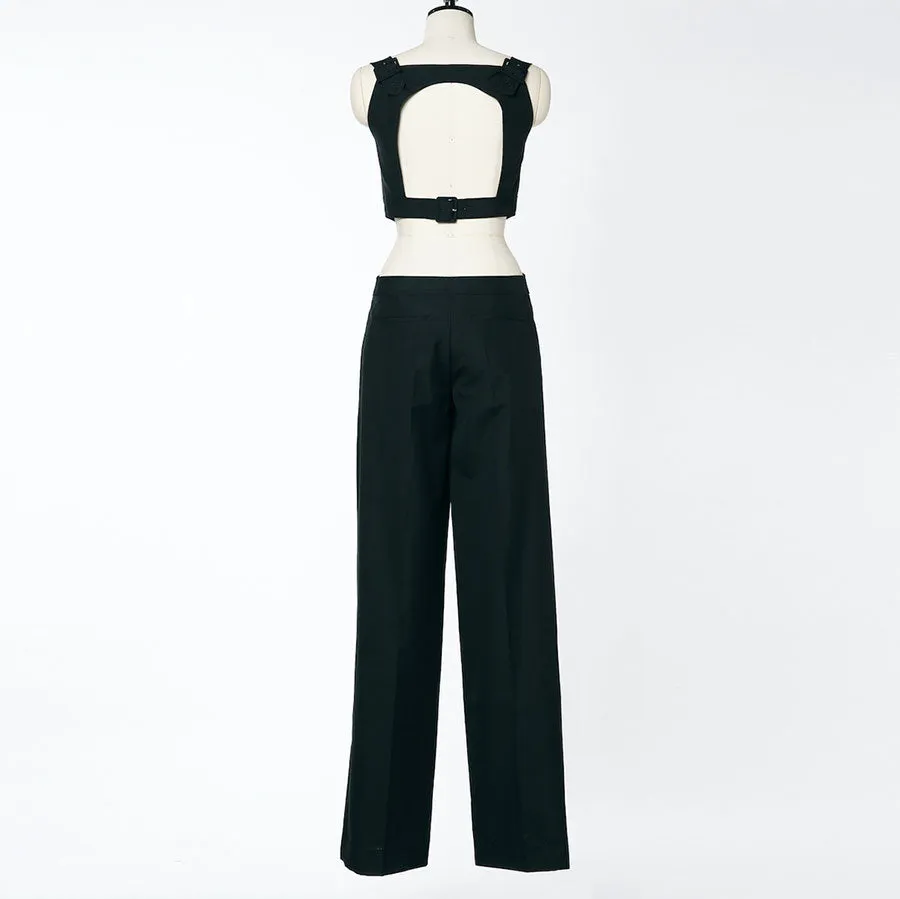SALE 40%OFF ! <br/>【FETICO/フェティコ】<br>CUT-OUT BUSTIER JUMPSUIT <br>FTC242-0804