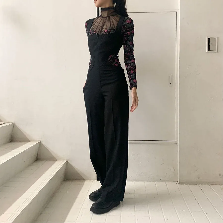 SALE 40%OFF ! <br/>【FETICO/フェティコ】<br>CUT-OUT BUSTIER JUMPSUIT <br>FTC242-0804