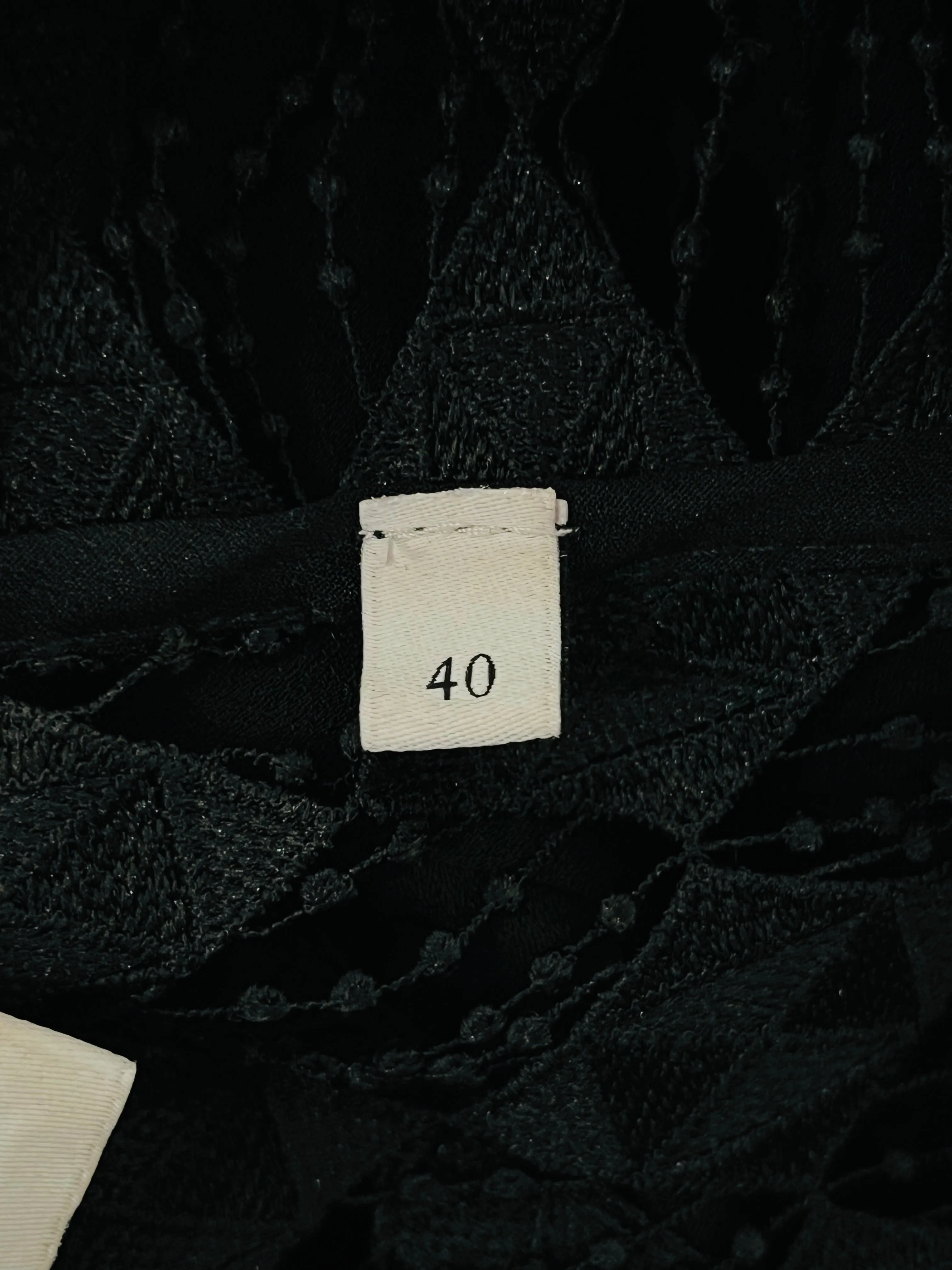 Sandro Lace-Panelled Wrap Jumpsuit. Size 40FR