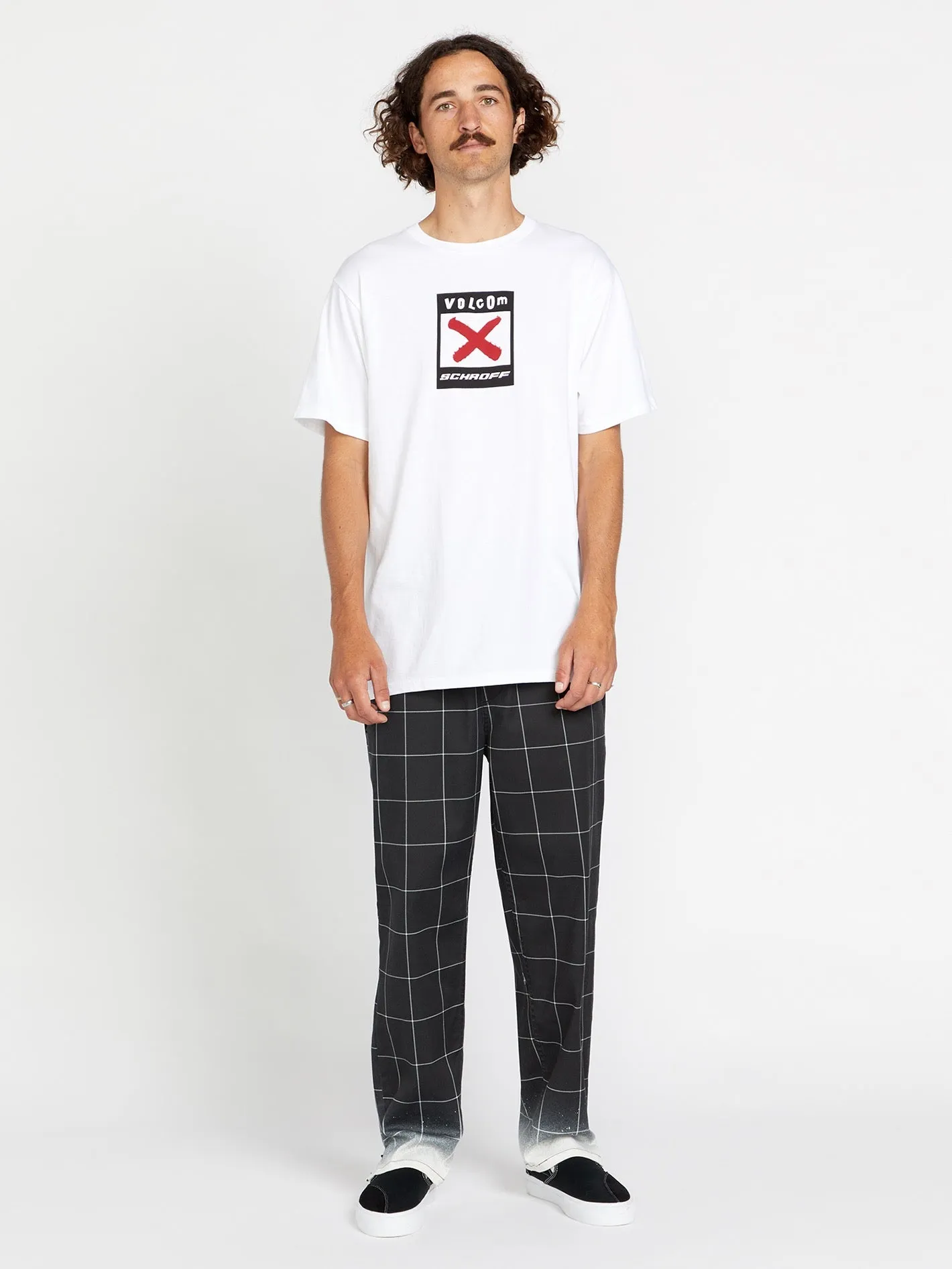 Schroff X Volcom Short Sleeve Tee - White