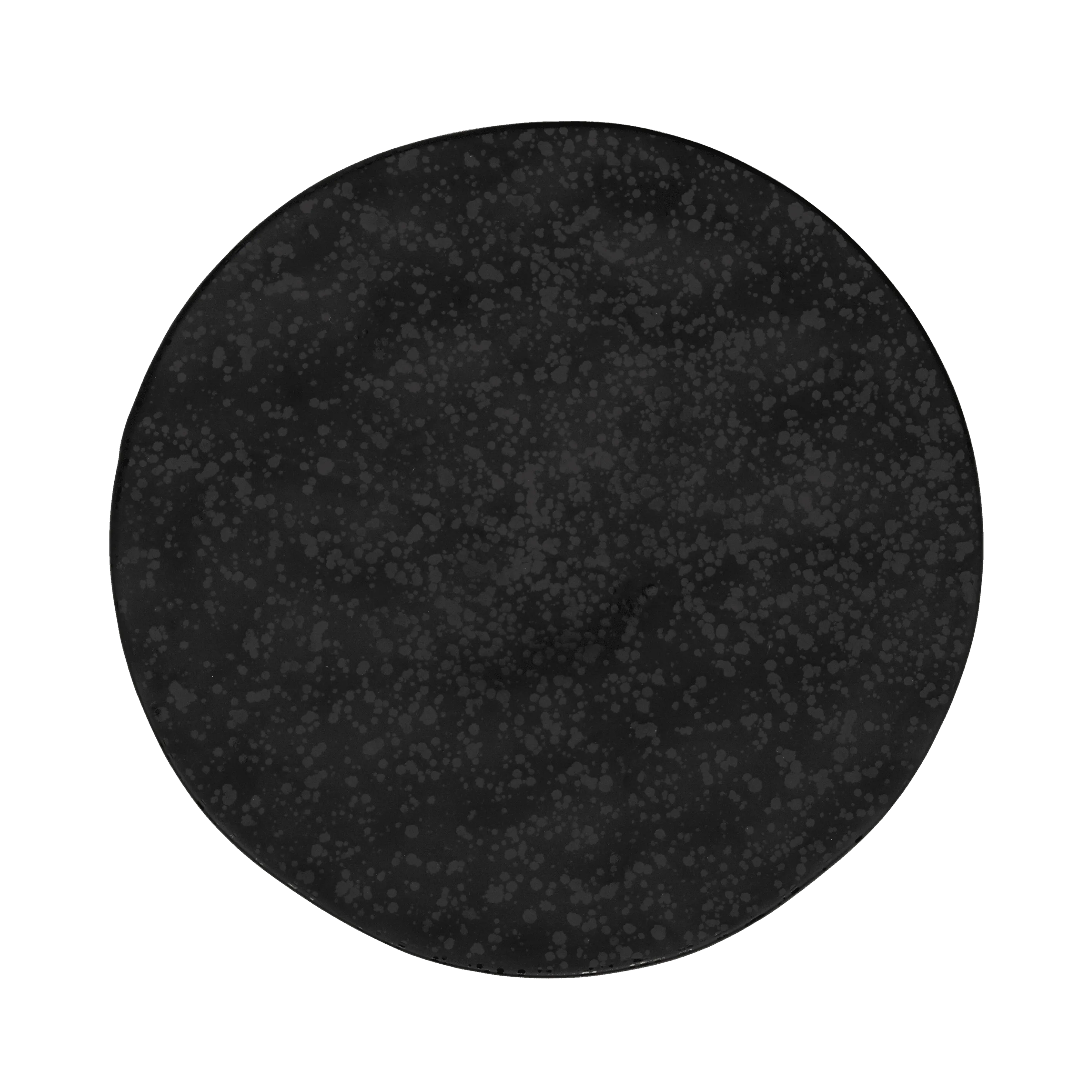 Serving plate black, Ø38 cm