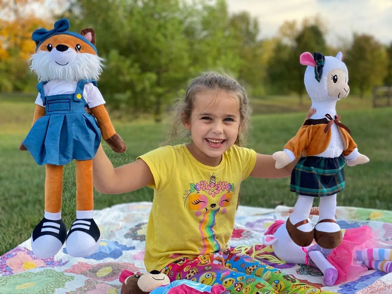 Sharewood Forest Friends 18 Inch Rag Doll Fiona the Fox