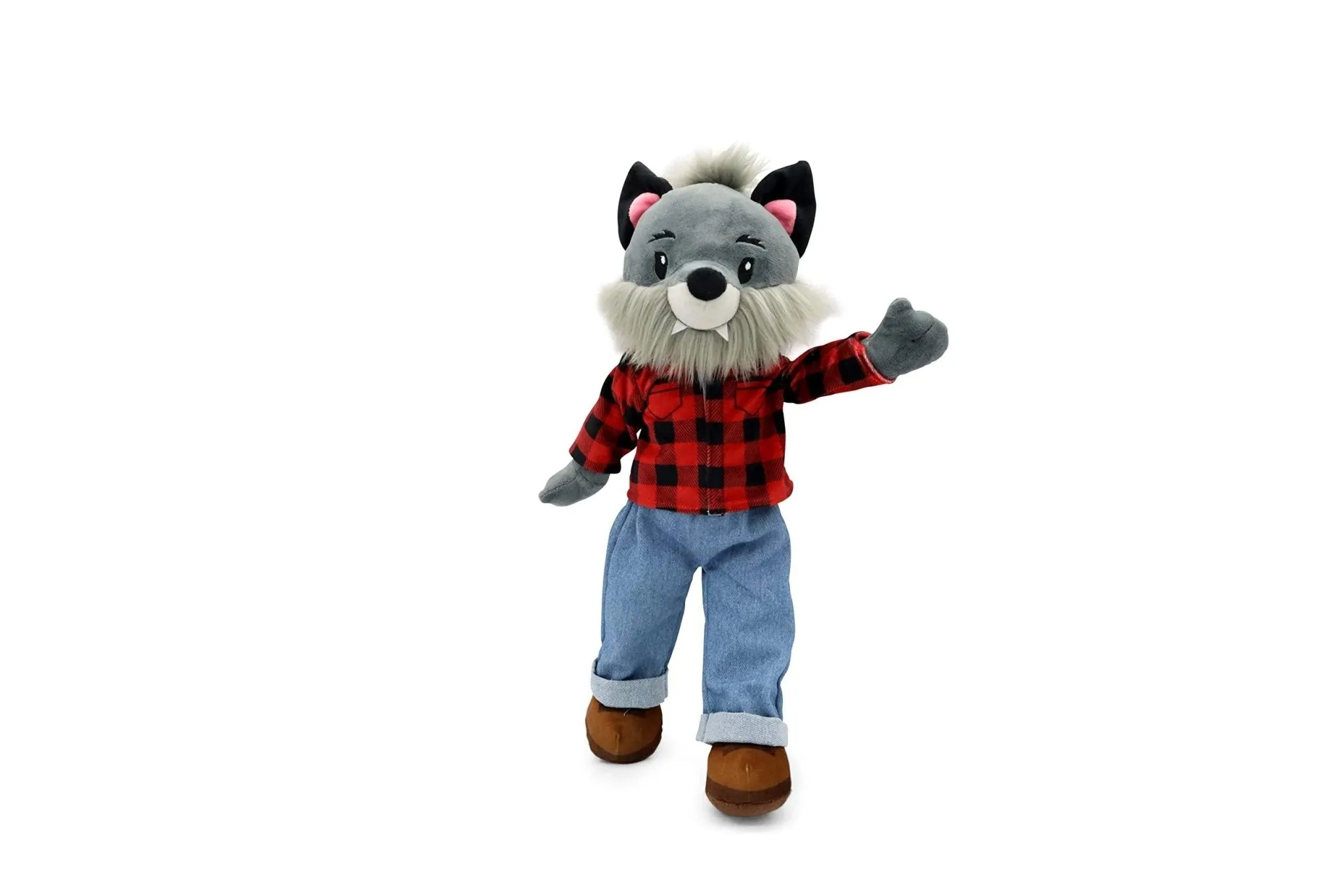 Sharewood Forest Friends 18 Inch Rag Doll Walter the Wolf