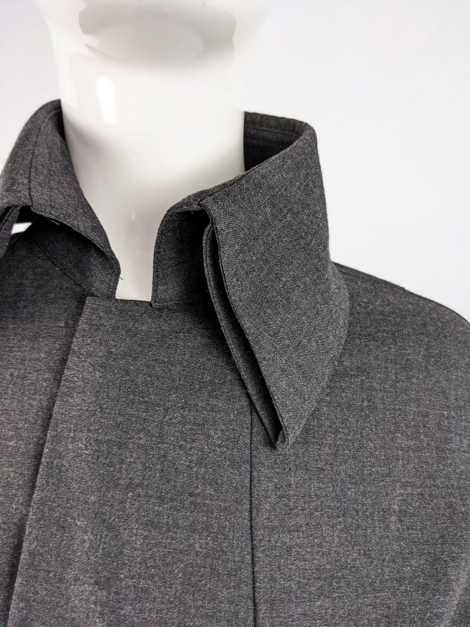 Shuhei Ogawa Vintage Grey Minimalist Avant Garde Shirt, 1998