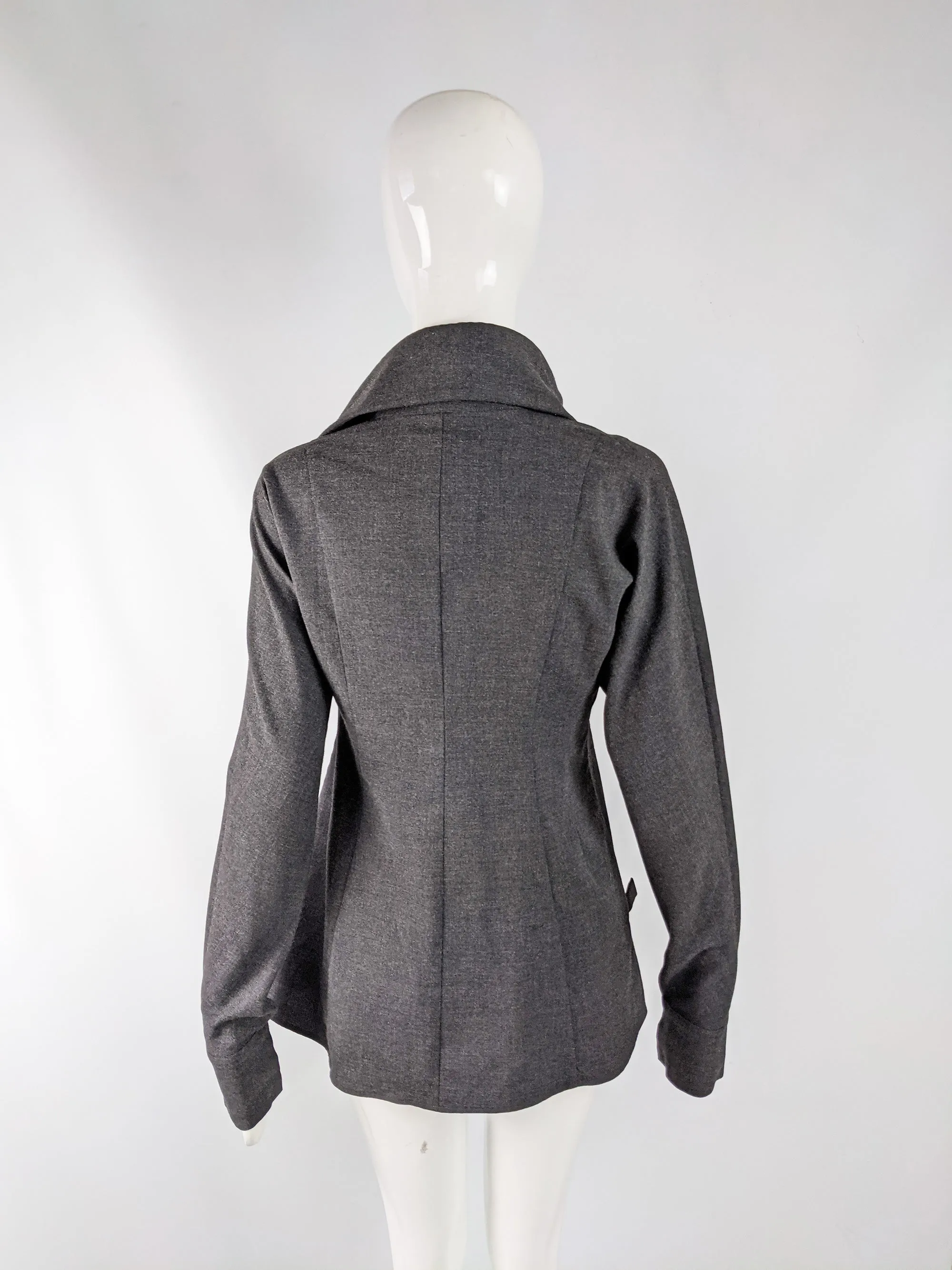 Shuhei Ogawa Vintage Grey Minimalist Avant Garde Shirt, 1998