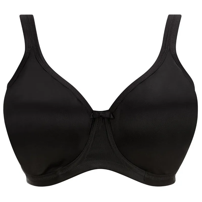 Smoothing Seam Free Moulded Bra Black - Elomi