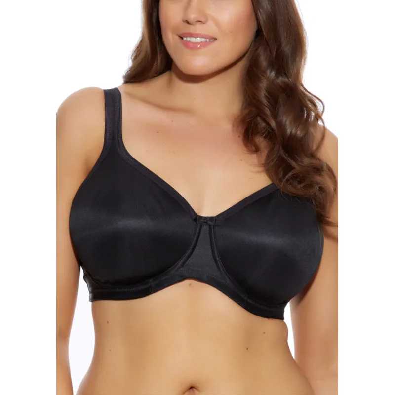 Smoothing Seam Free Moulded Bra Black - Elomi