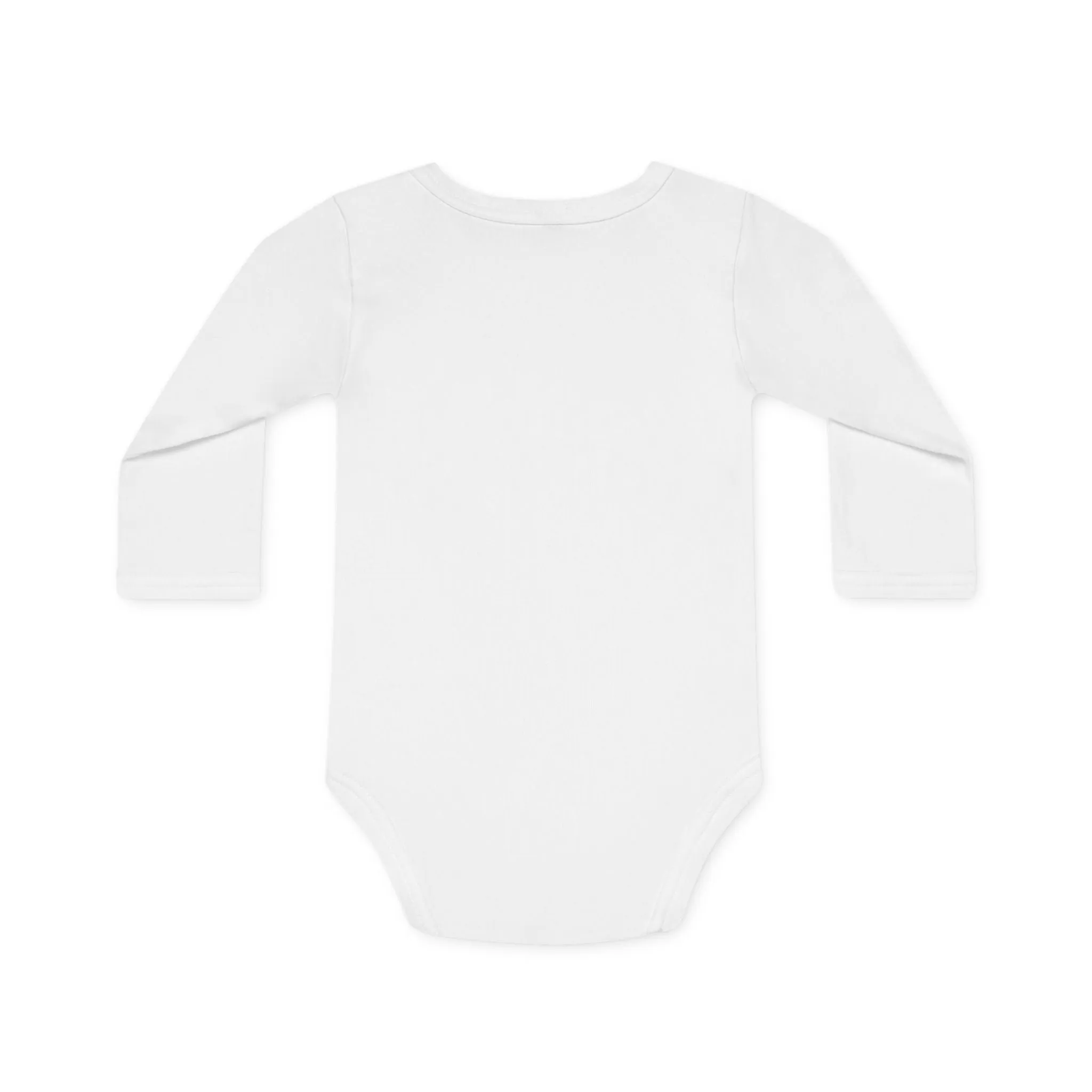 Snowman Print Baby  Organic Bodysuit