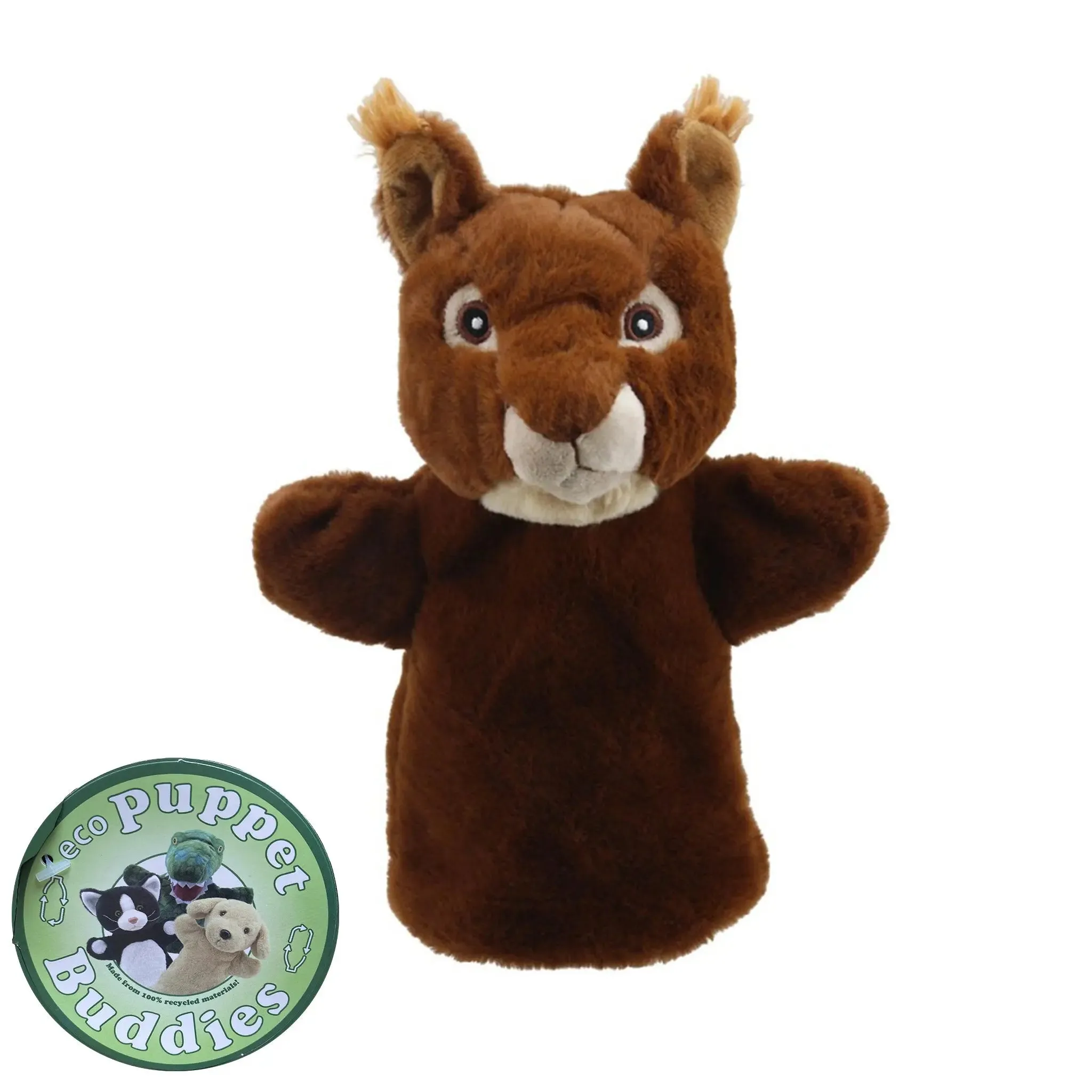 Squirrel Eco Puppet Buddies Hand Puppet