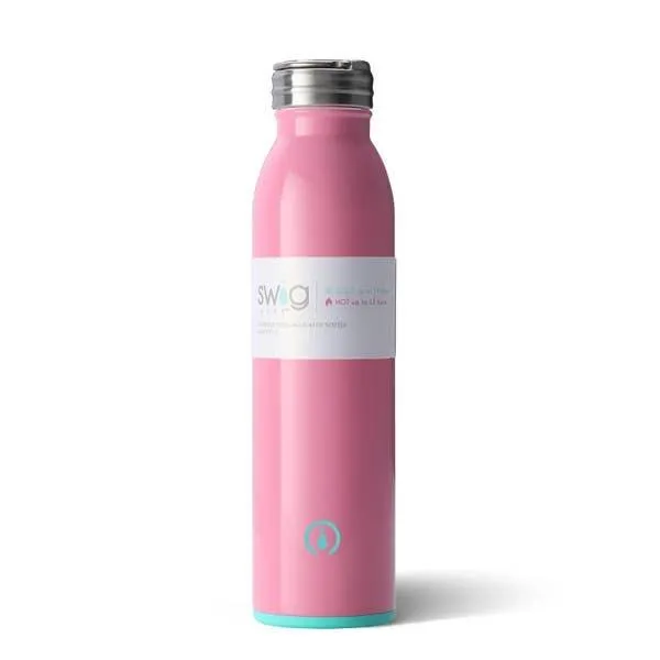 SWIG Signature Peony 20oz Bottle w/ Carry Cap