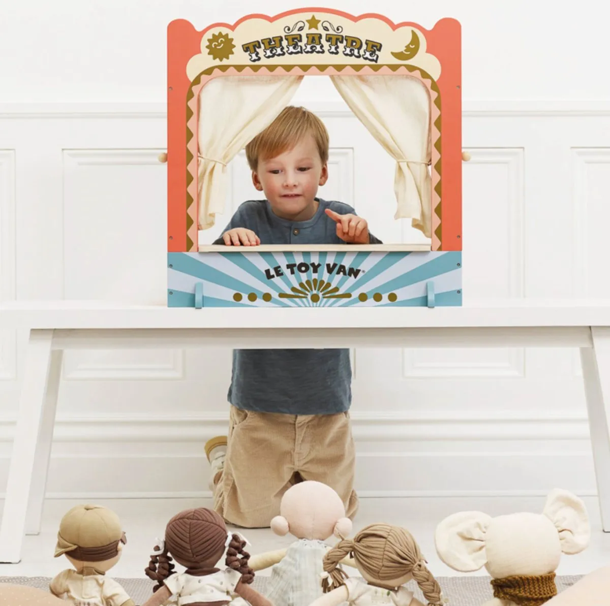 Tabletop Puppet Wooden Theatre - Le Toy Van