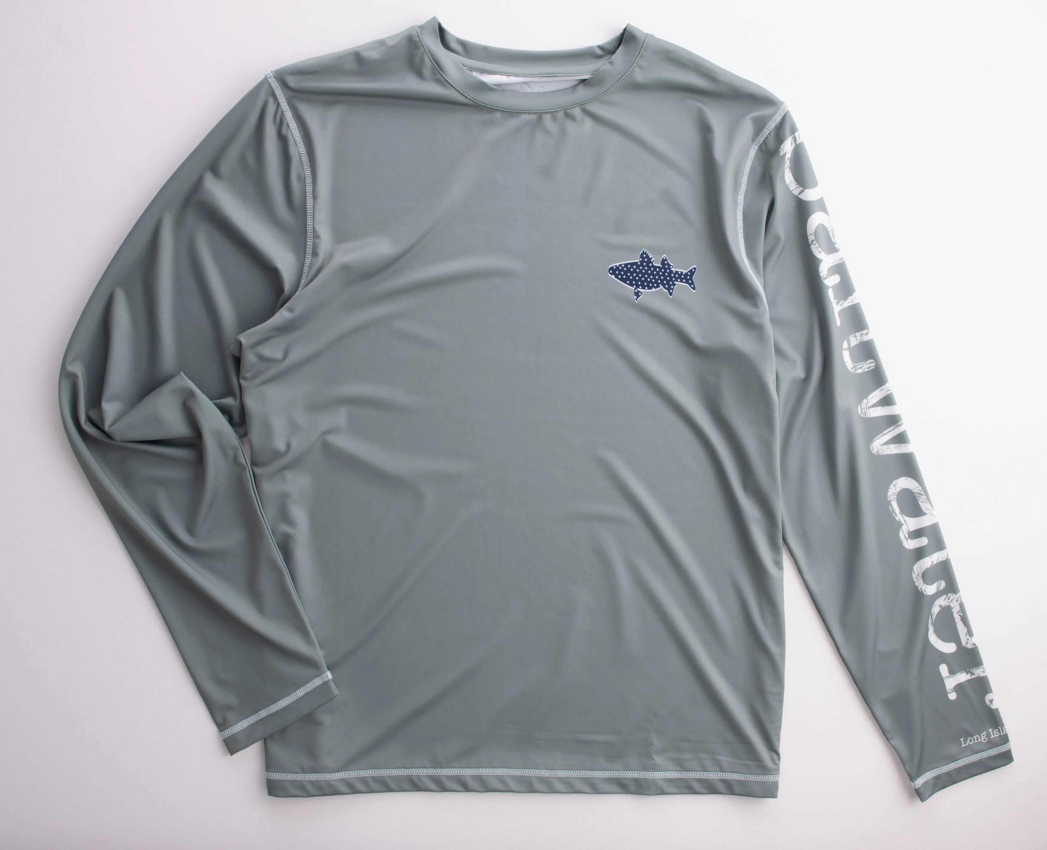USA Flag Performance Long Sleeve Tee