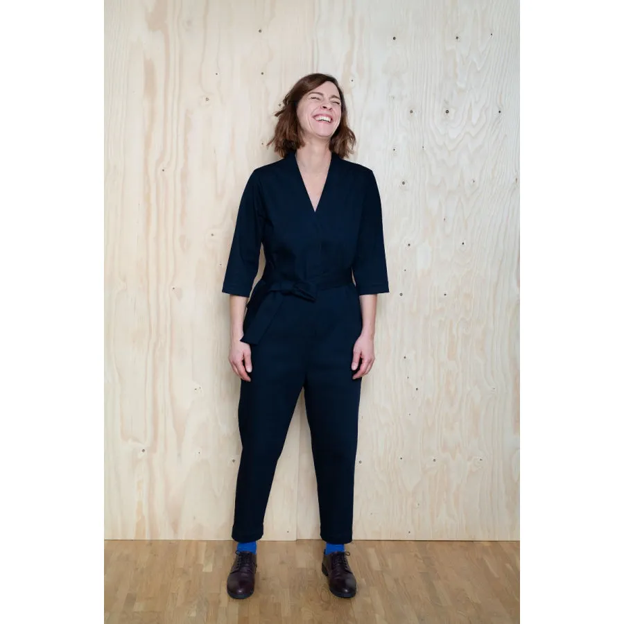 V-Neck Jumpsuit - Sewing Pattern | The Assembly Line