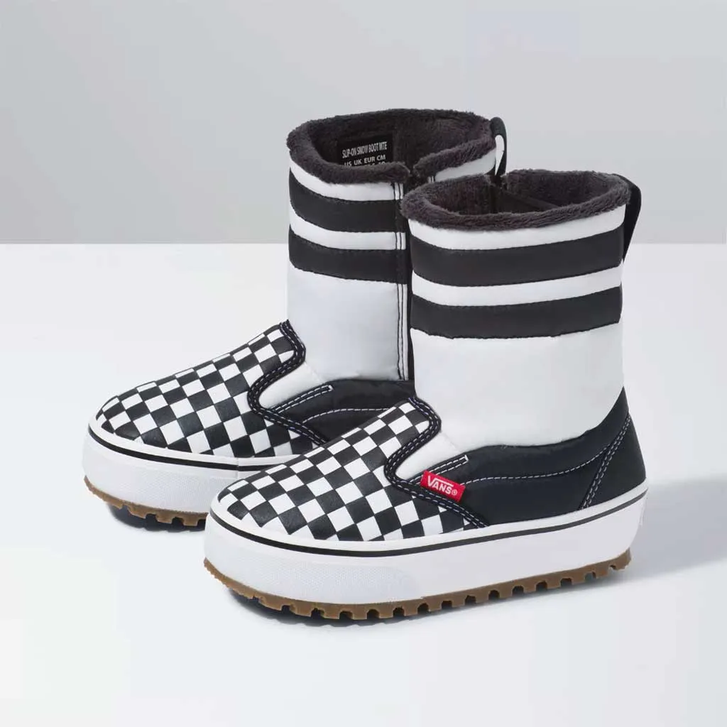 Vans 2021 MTE Kids Slip On Snow Boot - Checkerboard
