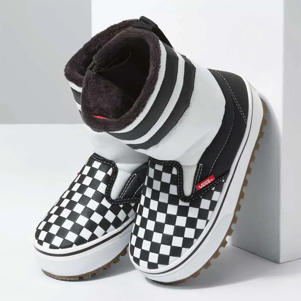 Vans 2021 MTE Kids Slip On Snow Boot - Checkerboard
