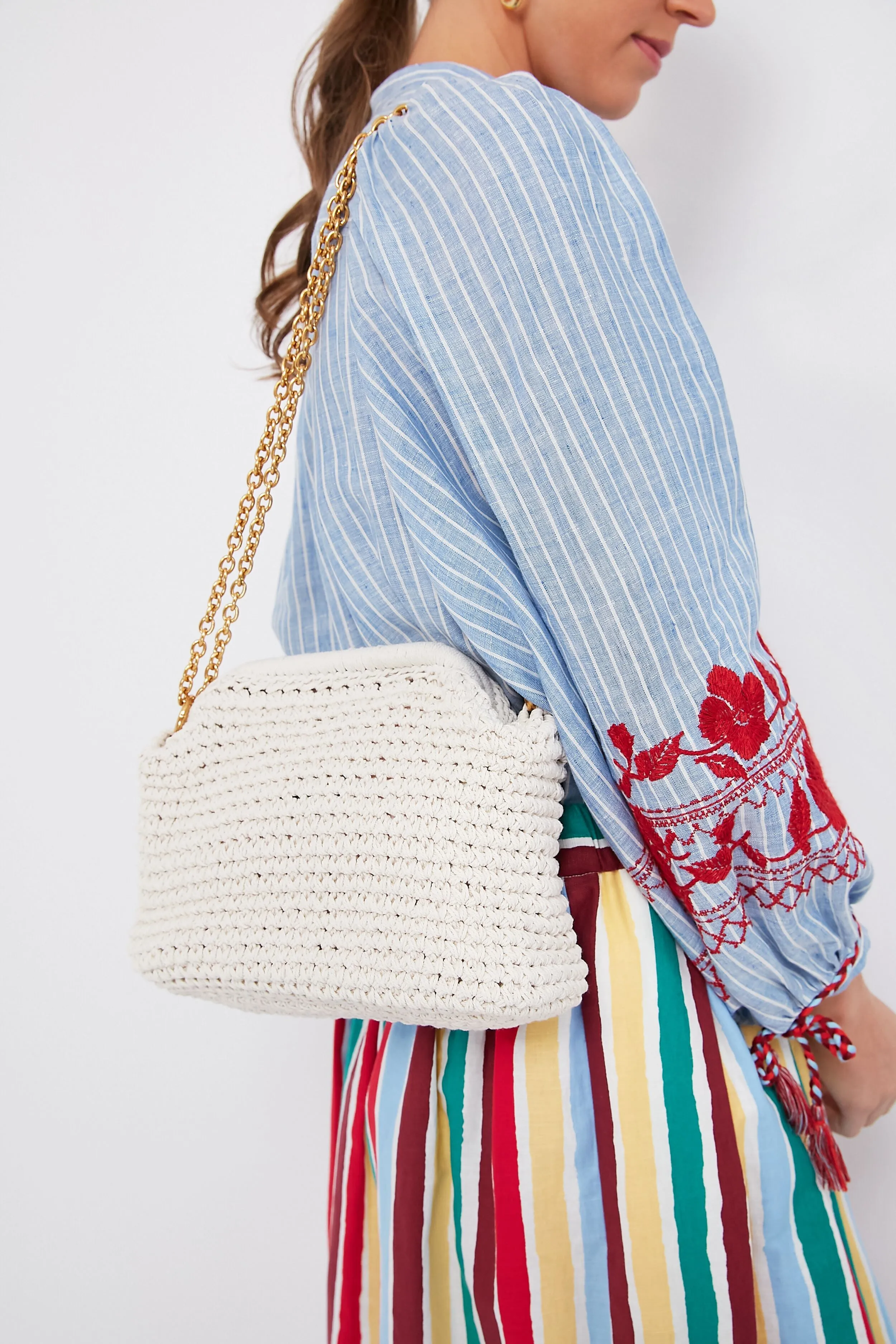 White Christabel Bag